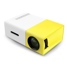 Original YG300 Mini Projector Full HD LED Projector 500LM Audio HDMI USB Mini YG-300 Proyector Home Theater Media Player Beamer
