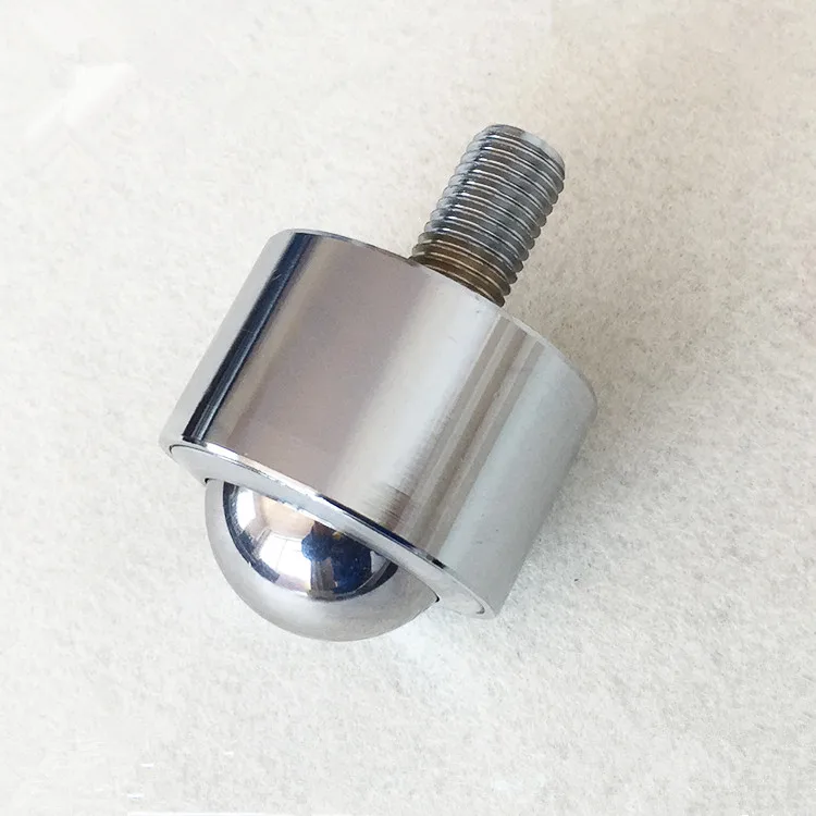 2 шт. KSM25-FL шариковое колесо для робота-руля M12 резьба болт стержень крепление из