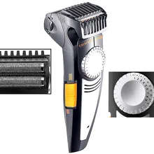Профессиональный триммер для бороды для мужчин, грумер, укладка бороды, бритва, резак, Электрический станок для бритья, отделка лица 0,6-5,0 мм