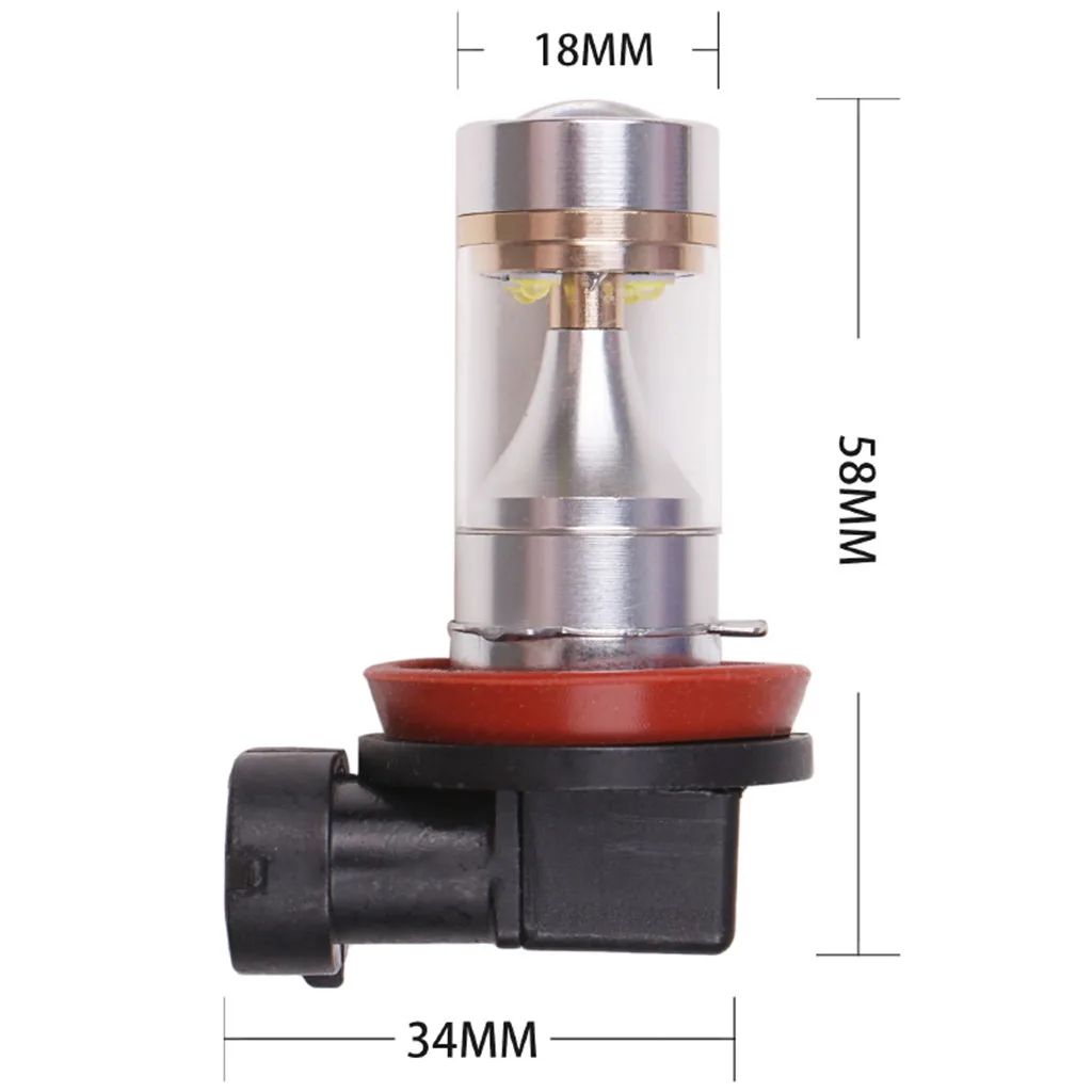 Светильник лампы для автомобилей 1 шт. яркий белый 6500K H11 светодиодный Туман Дневной светильник лампы дальнего света светильник светодиодный туман светильник s для автомобиля