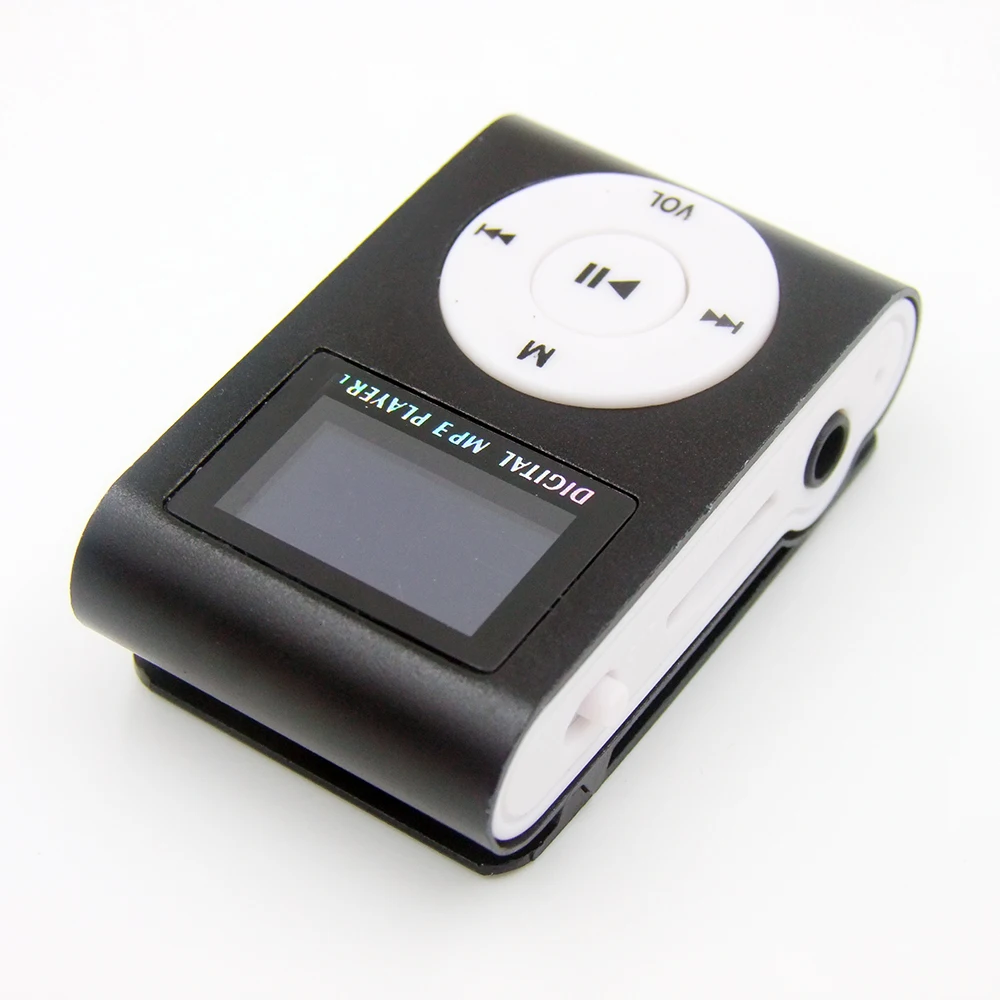 MP3 музыкальный плеер с 8 Гб Micro SD карты памяти мини клип Перезаряжаемый USB