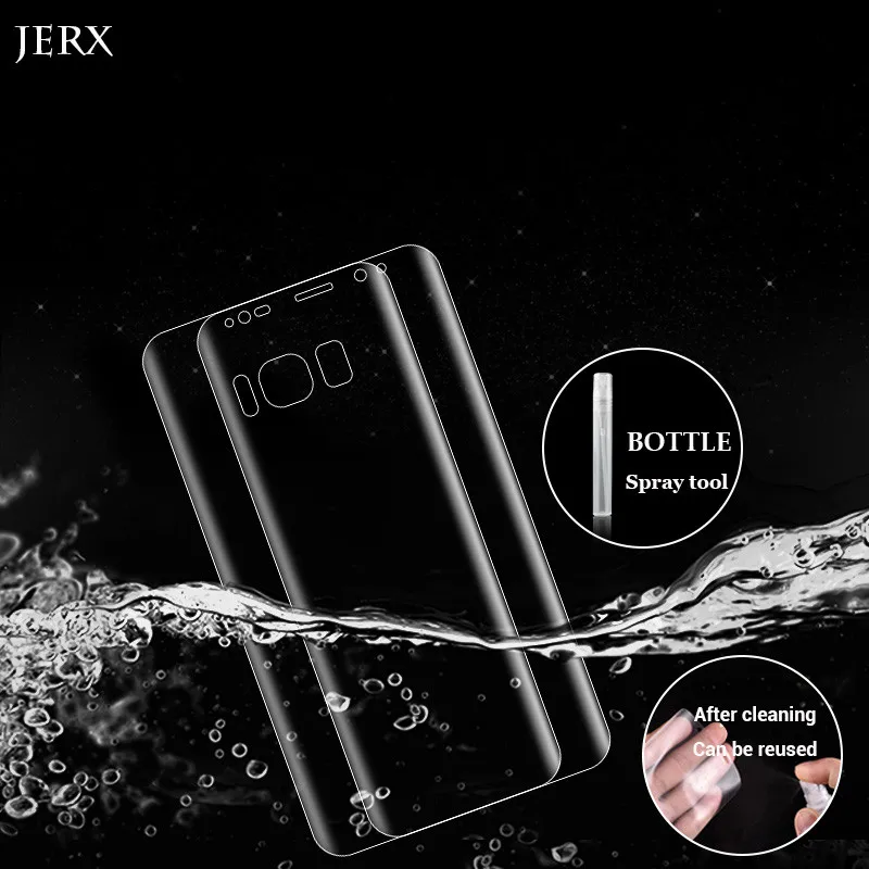 imágenes para 3d pantalla de la cubierta completa para samsung galaxy s8 s8 plus Materiales Nano Film HD Clear Protector de Pantalla Anti-Burbuja Sin Vidrio Protector imágenes para 3d pantalla de la cubierta completa para samsung galaxy s8 s8 plus Materiales Nano Film HD Clear Protector de Pantalla Anti-Burbuja Sin Vidrio Protector