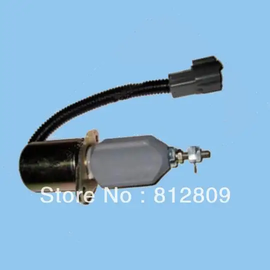 Fuel Shutdown Solenoid Valve 1751ES-12A3UC12B1S for Excavator R60-5 Yanmar engine Fuel Shutdown Solenoid Valve 1751ES-12A3UC12B1S for Excavator R60-5 Yanmar engine