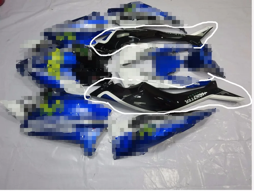 

2 PSC For Yamaha TMAX 530 12 13 14T-Max ABS Plastic Kit Injection Motorcycle Fairing UV TMAX530 as the photos mark