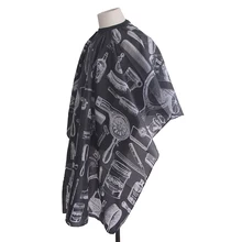 1 X накидка для стрижки волос, Парикмахерская Ткань для стрижки волос, Парикмахерская накидка с узором, Лидер продаж