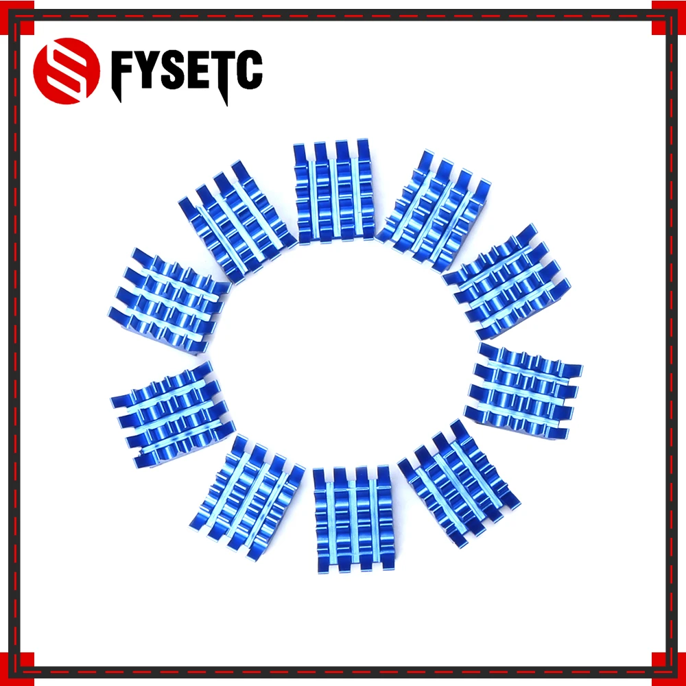 

5pcs Raspberry Pi Spiky Heatsinks Cooler Aluminum With Adhesive Heat Sink For Cooling Raspberry Pi 3 / 2 Model B
