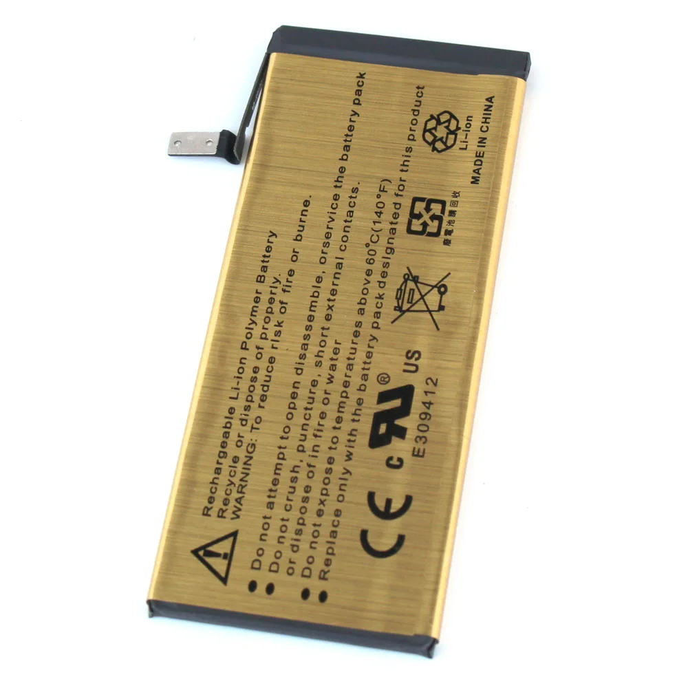 IP 6s 0 цикл запечатанный пакет высокой емкости золотой аккумулятор для Apple iphone 6s iphone 6s Аккумуляторы для мобильных телефонов