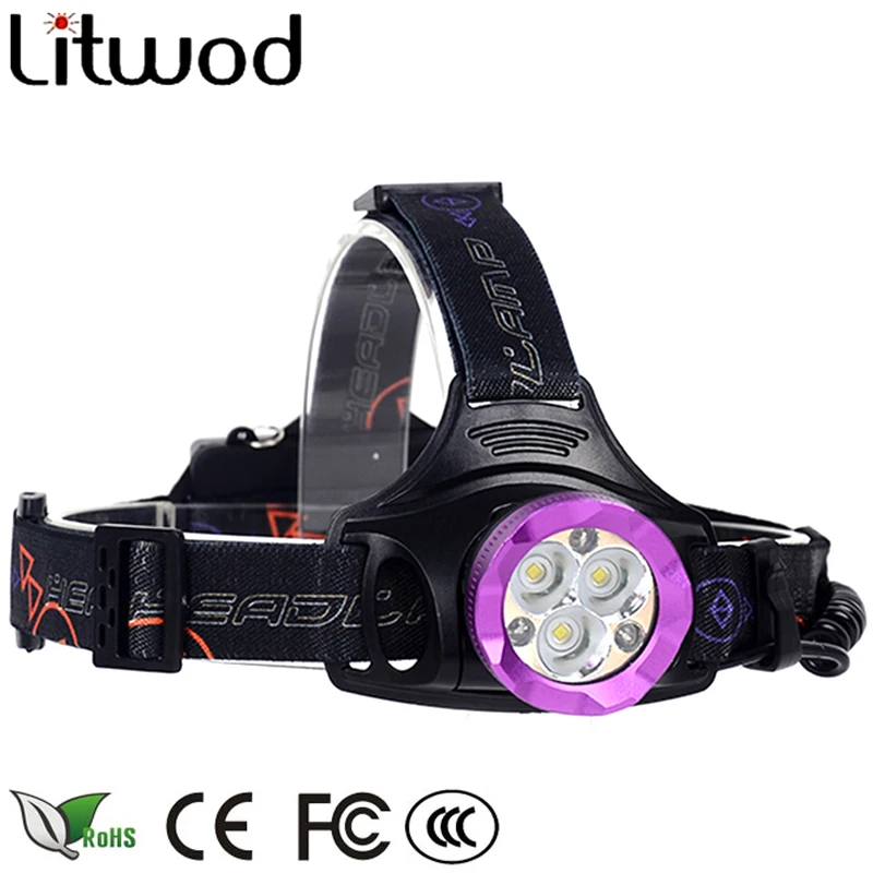 Litwod z307307 12000LM 3xXM L2 3xCOB Led Headlamp Headlight Head Lamp lighting Light Flashlight Torch Lantern