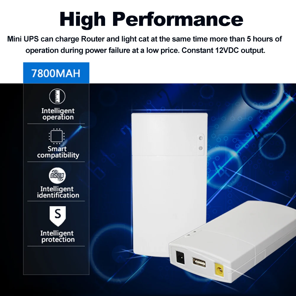 Мини внешний аккумулятор GM322 7800 мАч 12 В 2 А|power bank|power bank portablepower protection |