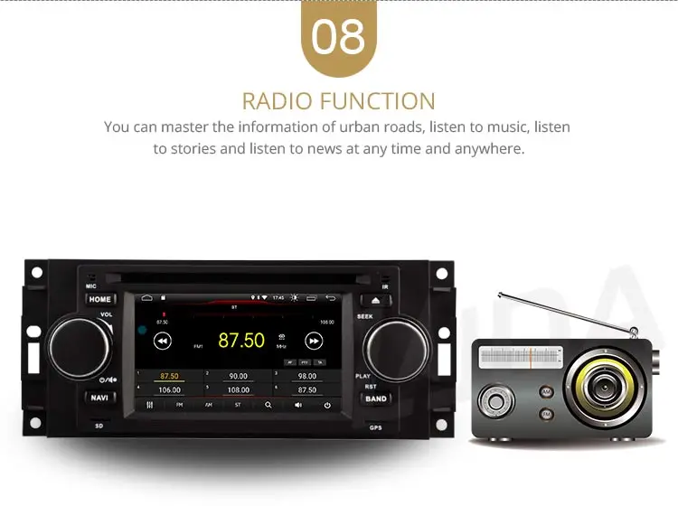 Top LJDA Android 9.1 Car Radio Multimedia DVD GPS For Chrysler 300C PT Cruiser Aspen Sebring Dodge Caliber Ram Jeep Grand Cherokee 10 Top LJDA Android 9.1 Car Radio Multimedia DVD GPS For Chrysler 300C PT Cruiser Aspen Sebring Dodge Caliber Ram Jeep Grand Cherokee 10