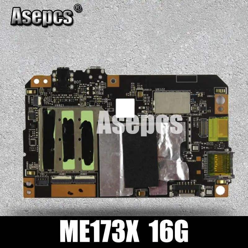 Asepcs ME173X материнская плата для планшетного компьютера для ASUS ME173X ME173 ME17 тестовая оригинальная материнская плата 16G