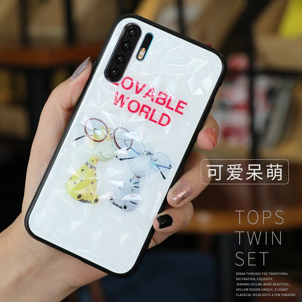 3D Diamond Case For Huawei P30 Pro P20 Lite P Smart 2019 Nova 4 3 3i On Honor 10i 10 8X 8A 8C 7C 7A Y6 2019 Y7 Pro Y9 2018 Case  (3)