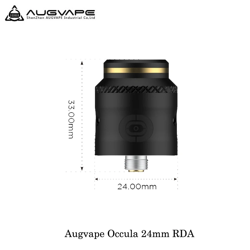 Электронная сигарета Augvape Occula 24 мм RDA одна/двойная катушка переприспосабливаемая