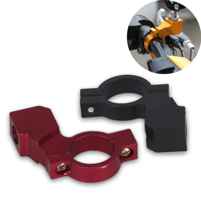 2Pcs/Pair UniversalAlloy 10mm Motorcycle Mirror Mount Bracket Holder