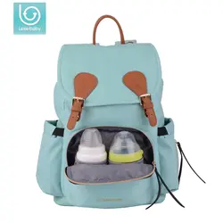 LEKEBABY Сумка для беременных и кормящих мам рюкзак большой емкости модный детский подгузник дизайнерская сумка для кормления дорожная