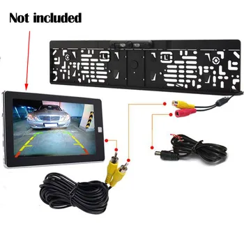 

Car Accessories European License Plate Frame Car Rear View Camera 170 Degree Night Vision Camera Car-Styling Hot Sales