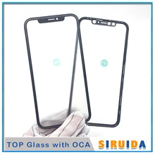 10 шт. холодный пресс 3 в 1 стекло с рамкой ОСА клей для iPhone XR передний внешний экран стекло Замена Ремонт