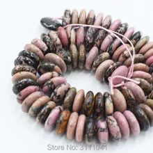 Розовый Родохрозит roundel 14*4 мм 1" для изготовления ювелирных изделий DIY свободные бусы fppj бусины натуральный драгоценный камень коралл