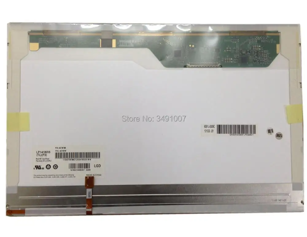 LP141WX5(TL)(P2) TLP2 fit B141EW05 V.3 LTN141AT12 ЖК-дисплей экран Панель с пряжкой