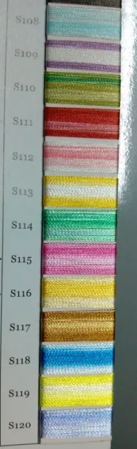 Variegated thread