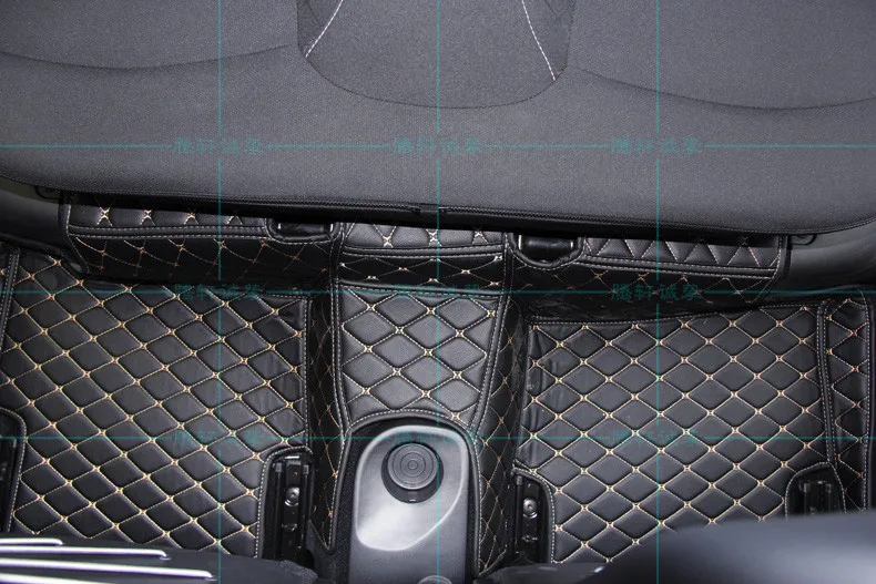 Lsrtw2017 кожаный автомобильный коврик для renault captur samsung QM3 2013