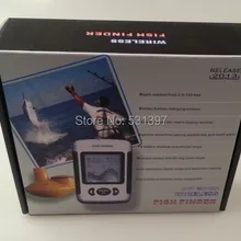 Английская система пакет беспроводной рыболокатор с 2.8LCD
