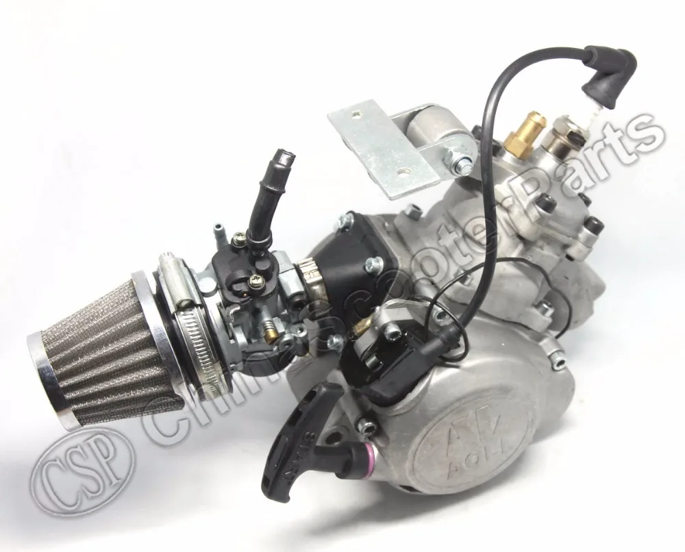 MOTORE MINIMOTO Engine 39CC H2O POLINI REPLICA carter e termica ricambio 
