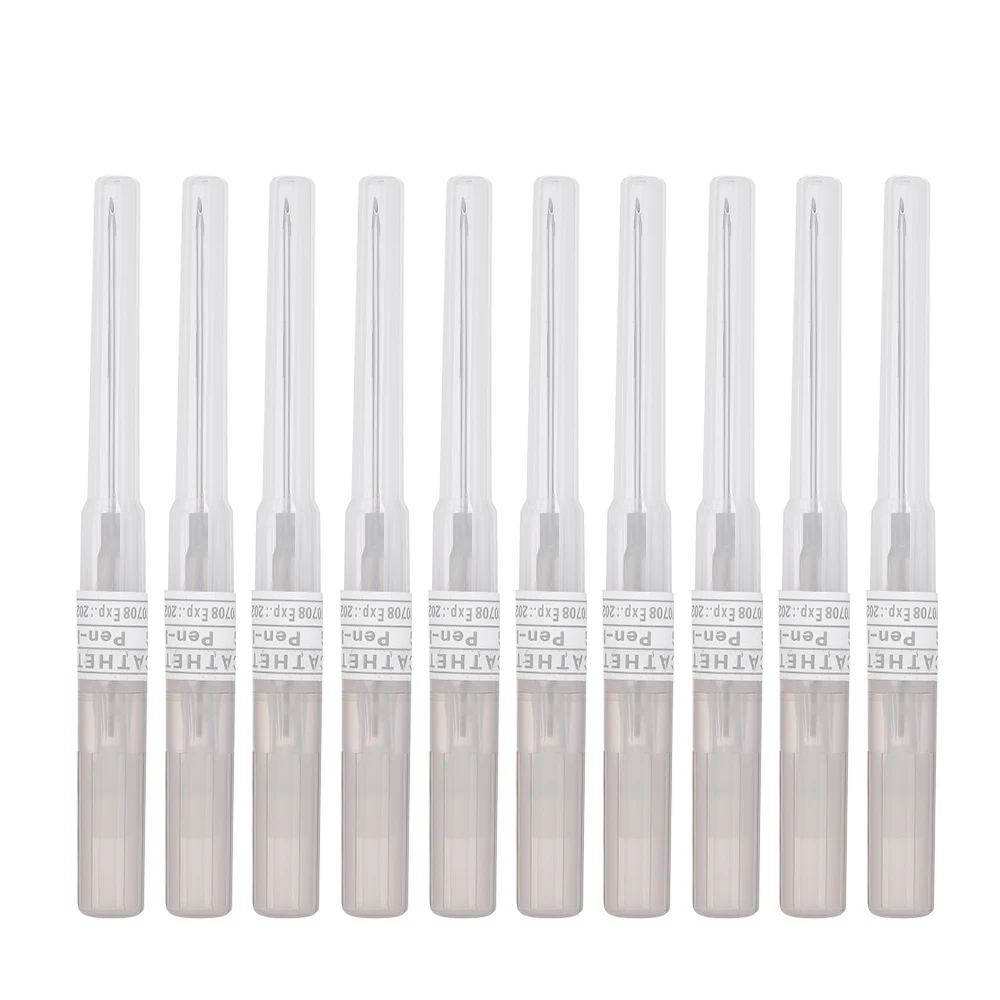 10Pcs Disposable Piercing Needle Stainless Steel Sterile Body Piercing Needles Tattoo Accessories Ear Nose 16G 10Pcs Disposable Piercing Needle Stainless Steel Sterile Body Piercing Needles Tattoo Accessories Ear Nose 16G