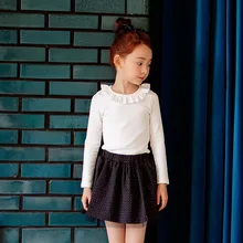 Hot Sale Infant Baby Girl Tops T-shirts 2018 New Autumn O-neck Kids T shirt for Girl 3-13Y Cotton Casual Children Clothing 3t045