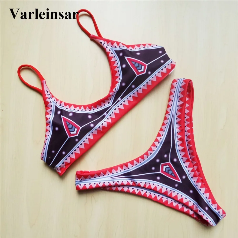 

New bikini set Bather 2019 Sexy Brazilian Bikini two pieces swimsuit women swimwear female bathing suit Beachwear V571