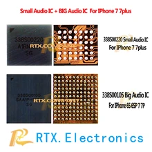 338S00220 338S00105 для IPhone 7 7 Plus 7 P U3502 U3101 небольшой аудио IC большой аудио контроллер микрофон звуковой динамик усилитель чип