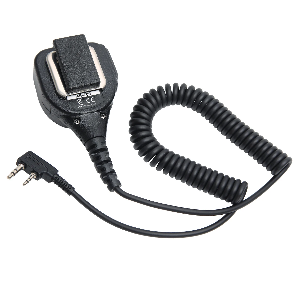 5 шт. ABBREE AR 760 Walkie Talkie микрофон PTT Mic с разъемом для наушников 3 мм Kenwood Baofeng UV5R