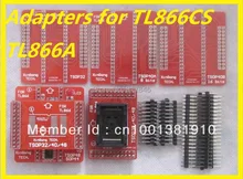 Free Shipping 6pcs/set TSOP32/40/48 IC Adapter Socket TSOP32 TSOP40 TSOP48 Sockets for Universal Programmer TL866A TL866CS