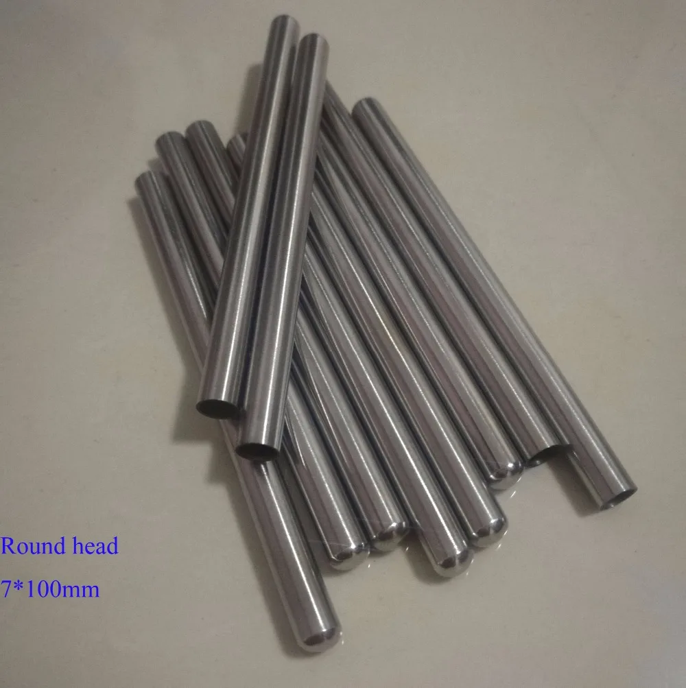 7*100mm Grade A Quality SS304 One End Closed Stainless Steel Pipes