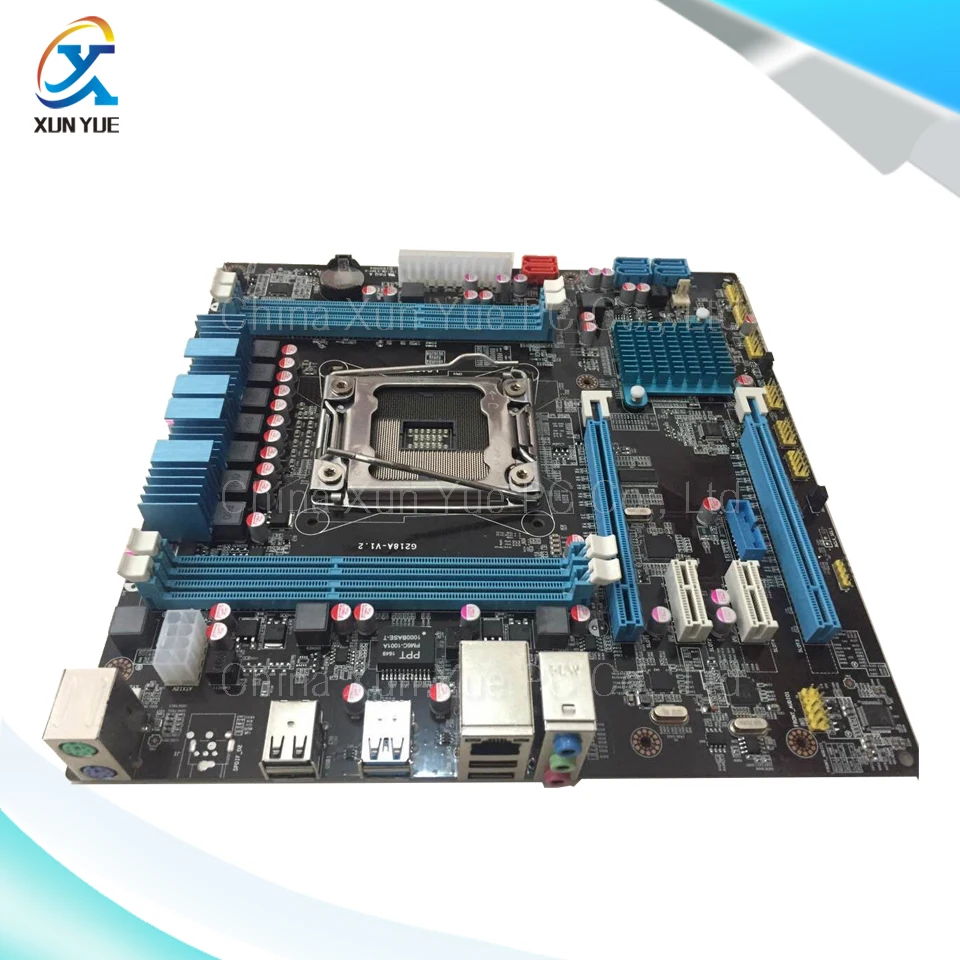 Reboto 100% New Server/Desktop Motherboard X79M Intel X79 LGA 2011 DDR3/ECC 16G For Intel I7 E5 All-solid Micro-ATX high end intel x79 lga 2011 motherboard micro atx lga2011 desktop mainboard usb3 0 ddr3 1333 1600 quad channel max 32g