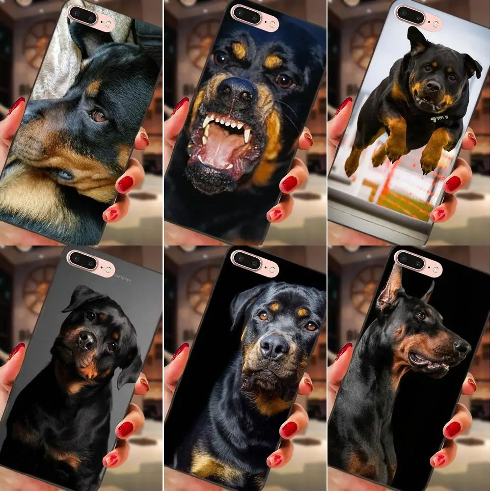 

Cover Style Design Cell Phone Case Powerful Rottweiler Dog For Huawei Honor Enjoy Mate Note 6s 8 9 10 20 Lite Play Pro P smart