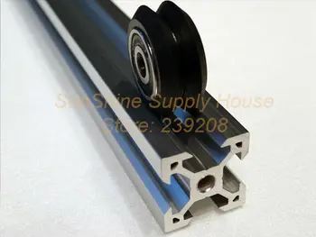 

2020 clear aluminum profile extrusion for cnc laser cutter building V slot rail 2020 Price/meter for bulk order