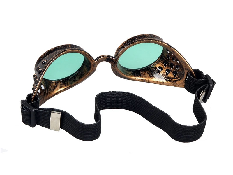 Ретро вечерние очки с украшением линзы Оправы унисекс Готический Винтажный стиль очки в стиле стимпанк Сварка готика Косплей 21 цвет