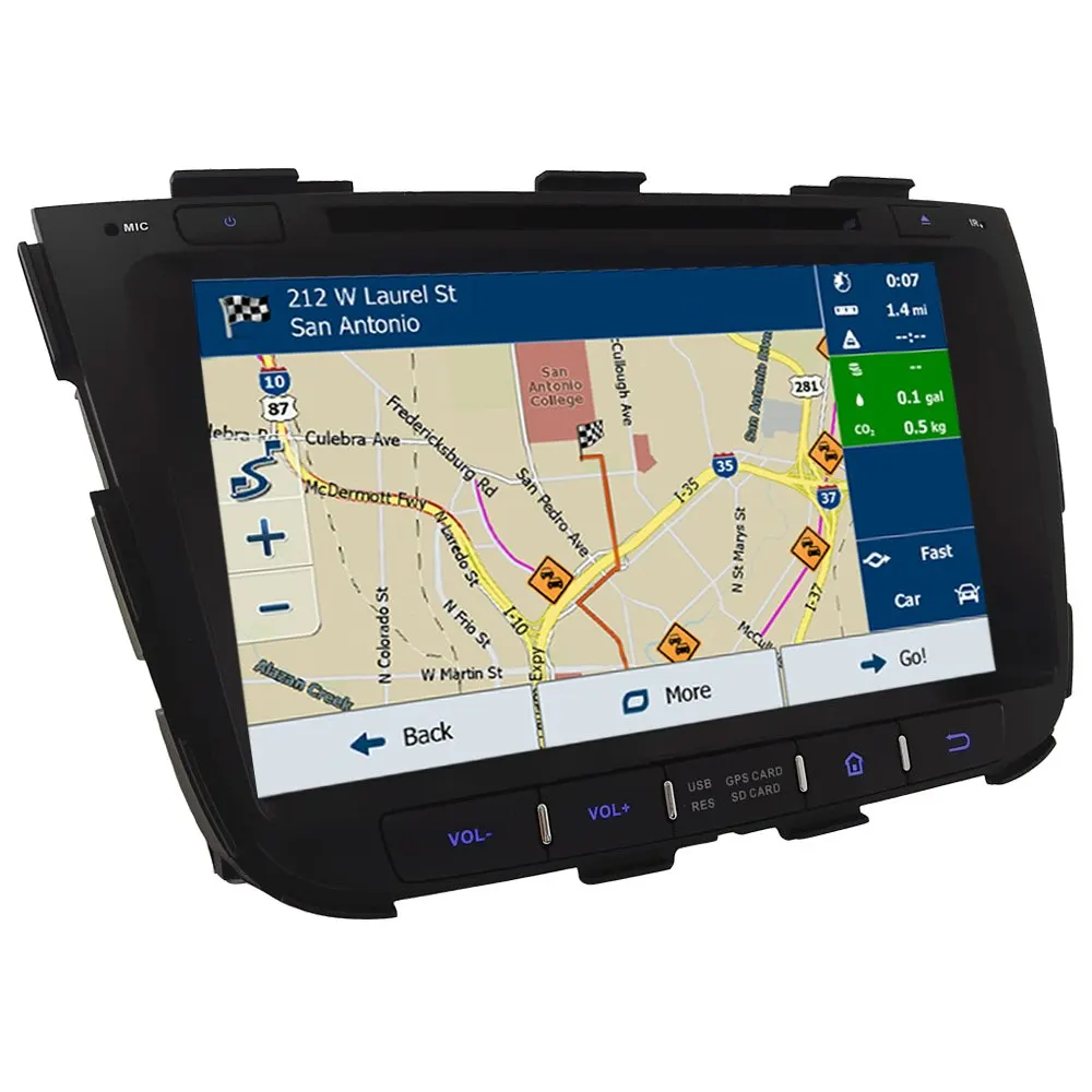 Best 8" IPS Android 8.1 4G Wifi Octa Core 4GB RAM 64GB ROM Car DVD Multimedia Player Stereo Radio Head Unit For Kia Sorento 2013 2014 3