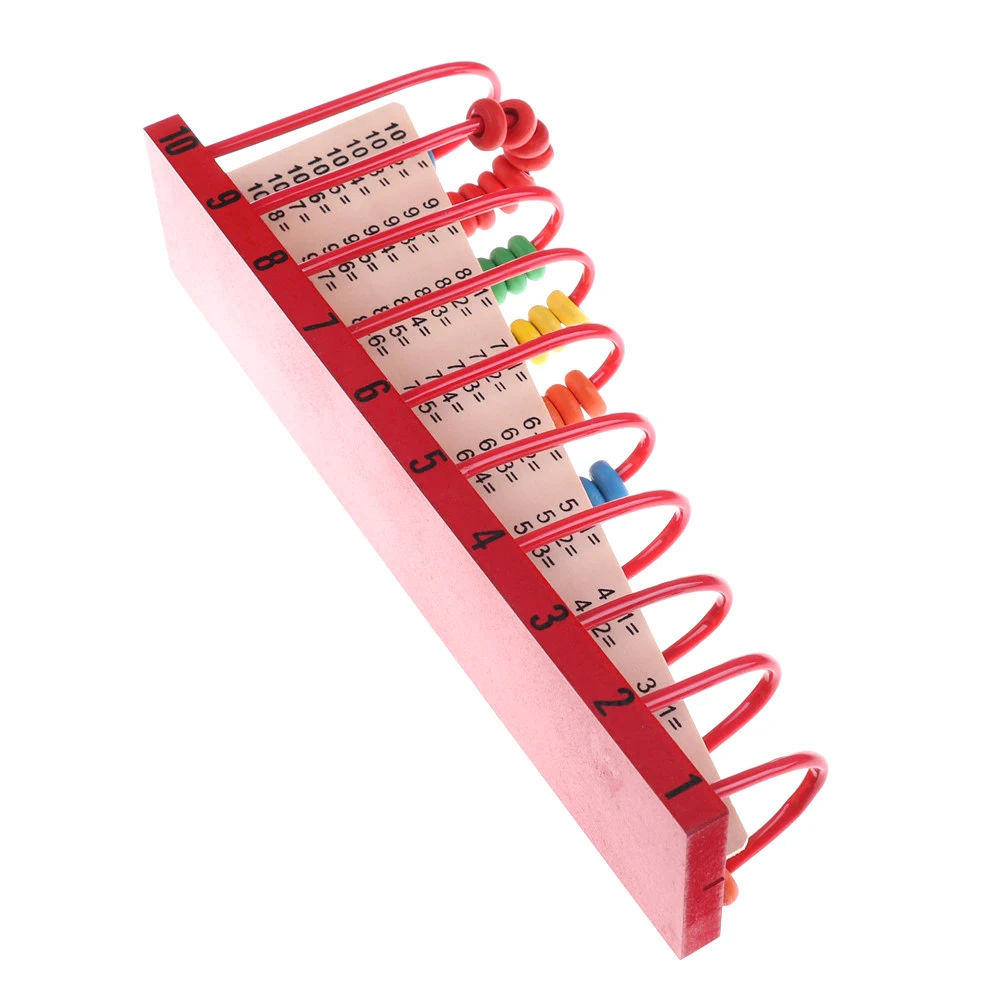 Деревянные детские математические игрушки abacus радужные шарики классические X