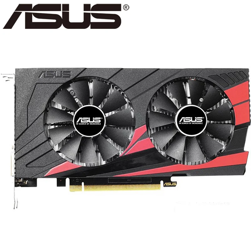 Видеокарта ASUS, оригинальная Видеокарта GTX 1050 Ti, 4 Гб, 128 бит, GDDR5, видеокарты для nVIDIA, видеокарты VGA, Geforce GTX 1050ti, Hdmi, Dvi, для игр, б/у