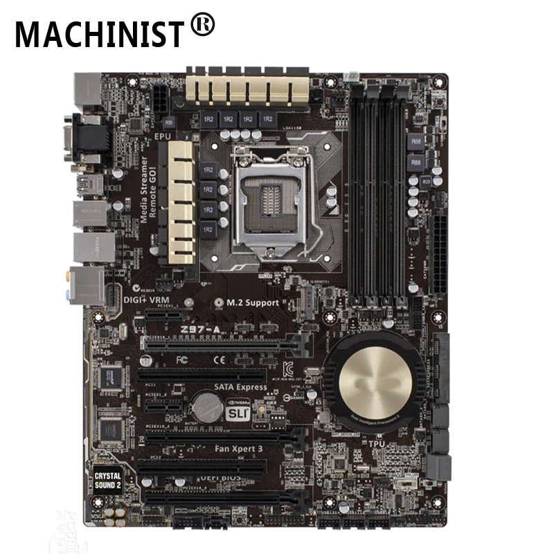

original motherboard Z97-A LGA 1150 DDR3 USB2.0 USB3.0 for I3 I5 I7 CPU 32GB Z97 Desktop motherboard Free shipping