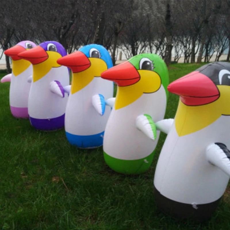 70 см надувные Пингвин неваляшка детские игрушки надувные животных шар поставки Спорт на открытом воздухе игрушки для Children-M15