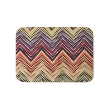 

Simple Geometry Bath Mat Water Absorption Carpets Living Room Dust Proof Mats Home Decor