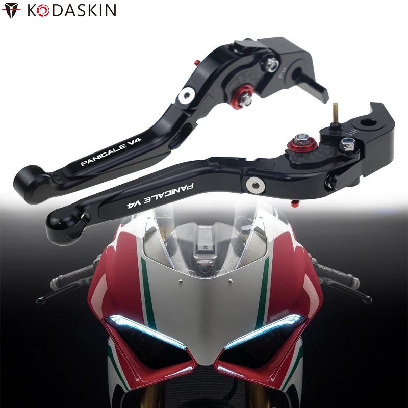 Складные выдвижной сцепные рычаги KODASKIN для Ducati Panigale V4 Super Sport Bike 2018|Руль