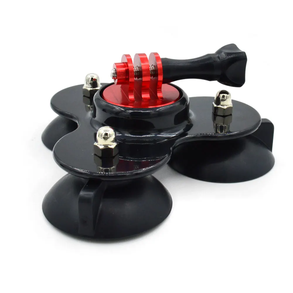 WLJIAYANG Removable Low Angle Secure Tripod 3 Vacuum Car Camera Suction