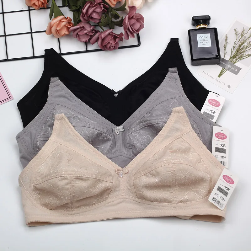 Yenlice fashion women bra Ultra-thin lace comfortable bra Wireless bralette underwear for women 36 38 40 42 44plus-size sexy bra