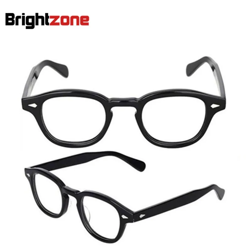 Brightzone Превосходное качество Винтаж полный обод толстый ацетат унисекс Оптический Рецепт на очки для зрения оправа для очков Oculos De Grau