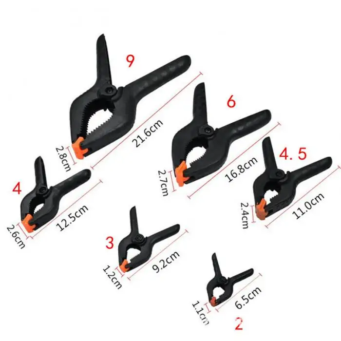 Woodworking Spring Clip Toggle Clamps DIY Tools Plastic For Photo Studio Background HUG-Deals