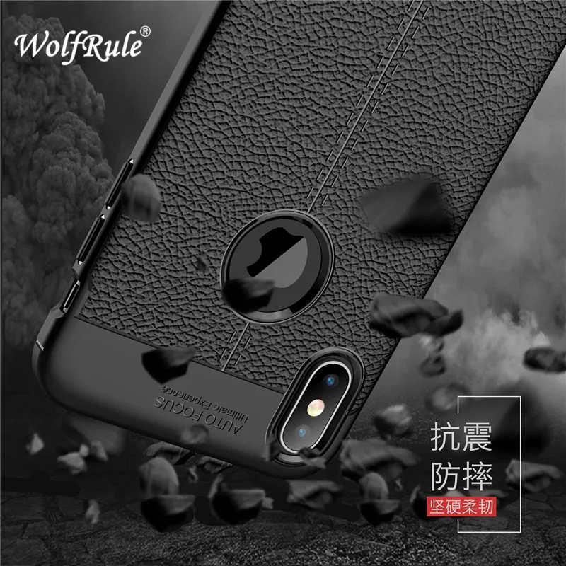 WolfRule For Case Apple Iphone 9 Plus Cover Shockproof Luxury Leather TPU Back Fundas | Мобильные телефоны и аксессуары